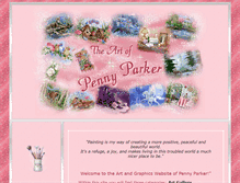 Tablet Screenshot of graphicsbypennyparker.com